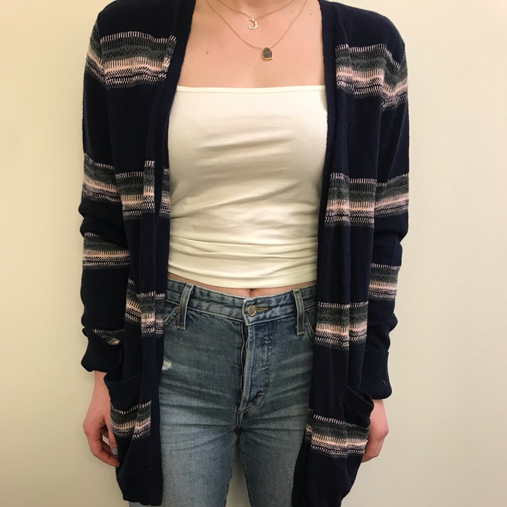Patterned cardigan